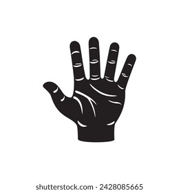hand icon symbol sign vector