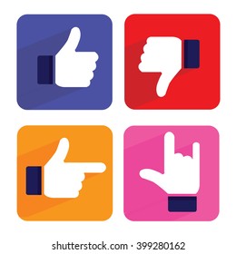 Hand Icon, Hand Symbol, Hand Vector Collection