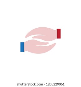 hand icon template design