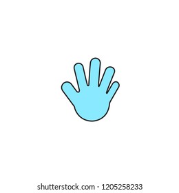 hand icon template design