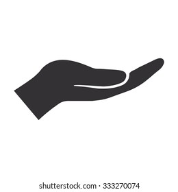 Hand icon vector . 10 EPS