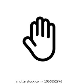 hand icon vector