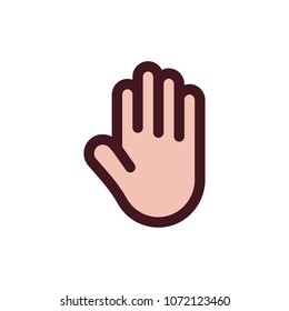 hand icon vector