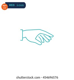 Hand icon Vector.