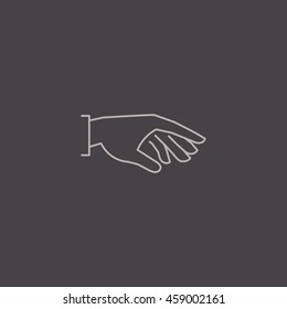 Hand icon Vector.