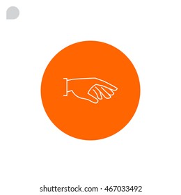 Hand icon Vector.