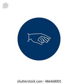 Hand icon Vector.