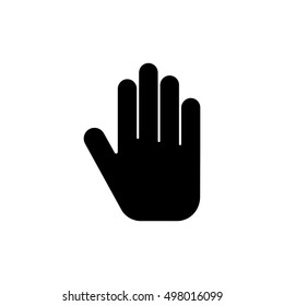 Hand icon, vector