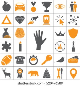 Hand icon vector