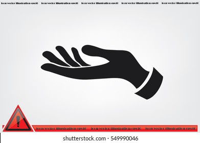 hand icon vector