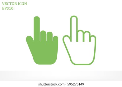 Hand Icon Vector.