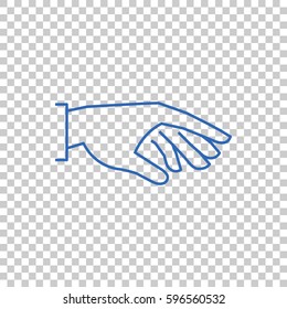 Hand icon Vector.