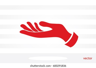 hand icon vector