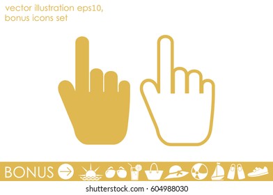 Hand Icon Vector