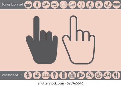Hand Icon Vector