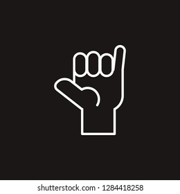hand icon. hand vector design. sign design