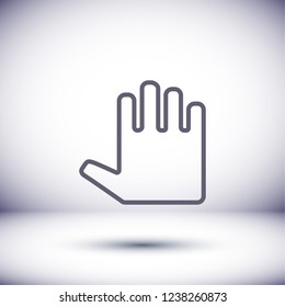 hand icon . Vector  Eps 10 