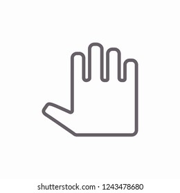 hand icon . Vector  Eps 10 