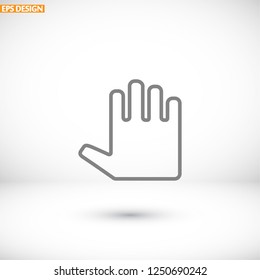hand icon . Vector  Eps 10 