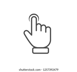 Hand icon . Vector . EPS 10