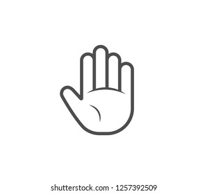 Hand icon . Vector . EPS 10