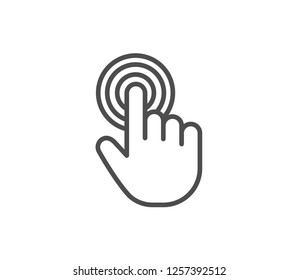 Hand icon . Vector . EPS 10