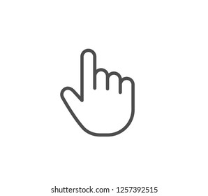 Hand icon . Vector . EPS 10