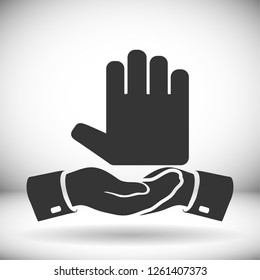hand icon . Vector  Eps 10 