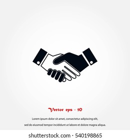 hand icon vector, Vector EPS 10 illustration style