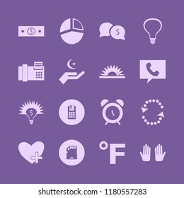 hand icon. hand vector icons set money ideas, bulb, fahrenheit and saw