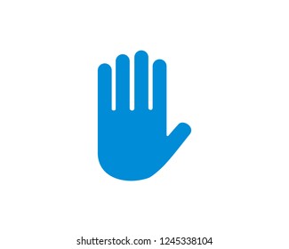 Hand icon, Vector illustration