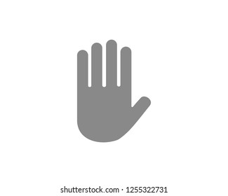Hand icon, Vector illustration