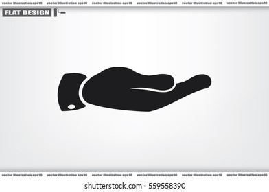hand icon vector illustration.