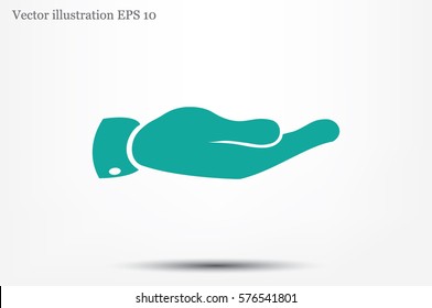 hand icon vector illustration.