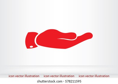 hand icon vector illustration.