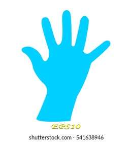 hand, icon, vector illustration EPS 10