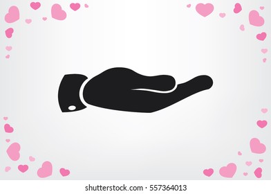 hand icon vector illustration EPS 10