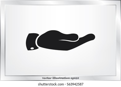 hand icon vector illustration EPS 10