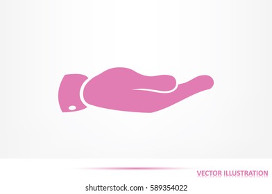 hand icon vector illustration EPS 10