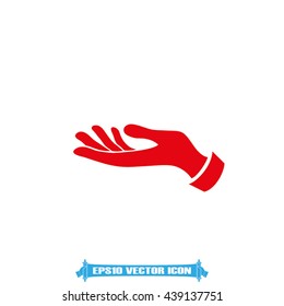 Hand icon vector illustration eps10.