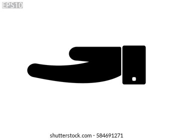 hand, icon, vector illustration eps10 gift, icon, vector illustration