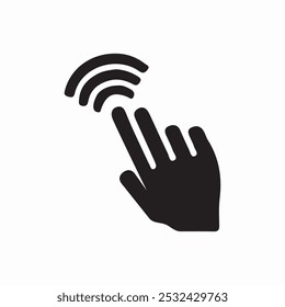 Icono de mano Ilustración vectorial Imagen