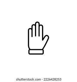 Hand icon vector illustration. hand sign and symbol. hand gesture