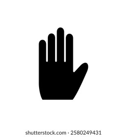 Hand icon vector illustration. hand sign and symbol. hand gesture