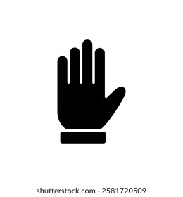 Hand icon vector illustration. hand sign and symbol. hand gesture