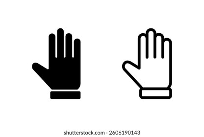 Hand icon vector illustration. hand sign and symbol. hand gesture