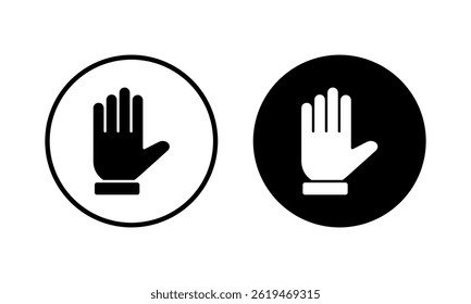 Hand icon vector illustration. hand sign and symbol. hand gesture