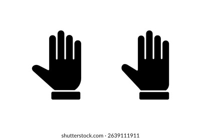 Hand icon vector illustration. hand sign and symbol. hand gesture