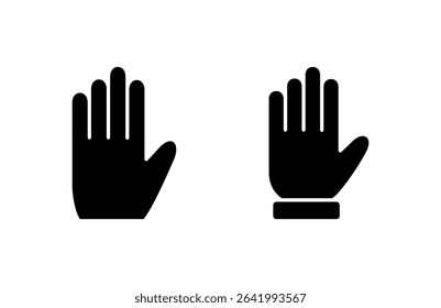 Hand icon vector illustration. hand sign and symbol. hand gesture