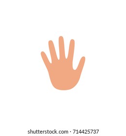 Hand Icon Vector Isolated